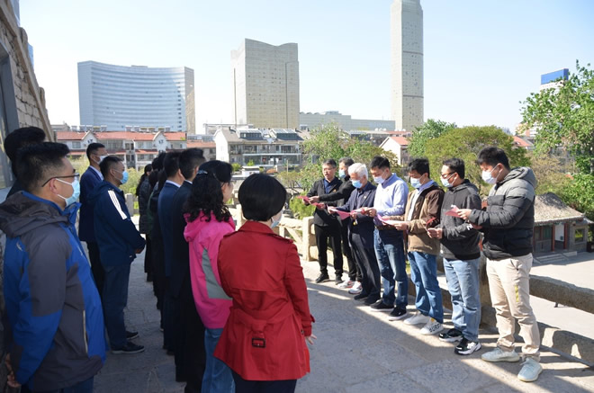 輕工供銷公司組織“尋訪百年光輝足跡、傳承紅色基因”活動(dòng)