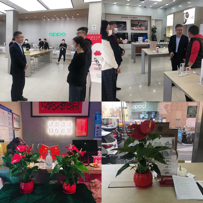 輕工供銷公司開展“播種綠色，贈(zèng)送綠植”活動(dòng)