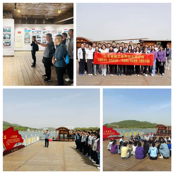輕工供銷公司組織開展“紅船憶初心，揚(yáng)帆新征程”活動
