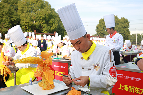 這場雕刻秀刷新了我對食材的認知
