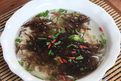 五種紫菜湯的不同功效