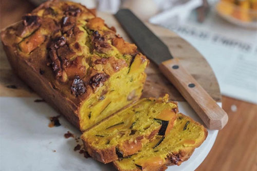 核桃南瓜磅蛋糕的做法——新東方烹飪教育