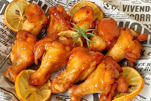 檸香蜂蜜雞翅根的做法——新東方烹飪教育