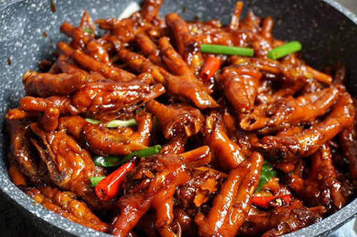香辣燒雞爪的做法——新東方烹飪教育