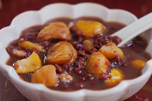 紅豆板栗糖水的做法——新東方烹飪教育