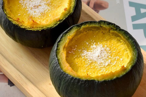 烤南瓜布丁的做法——新東方烹飪教育