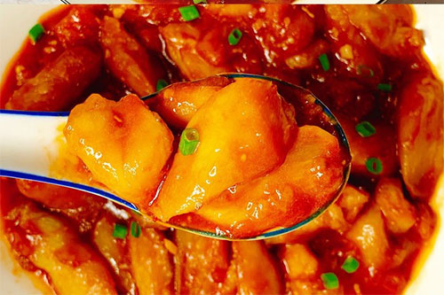 番茄燒茄子的做法——新東方烹飪教育